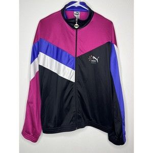 Vintage Puma Track Jacket Macht's Mit Qualitat Full Zip Retro Multicolor Unisex